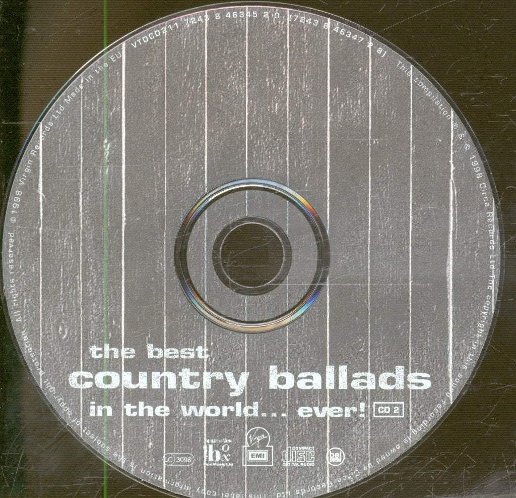 Various Artists - Best Country Ballads In The World... Ever - Double Cd