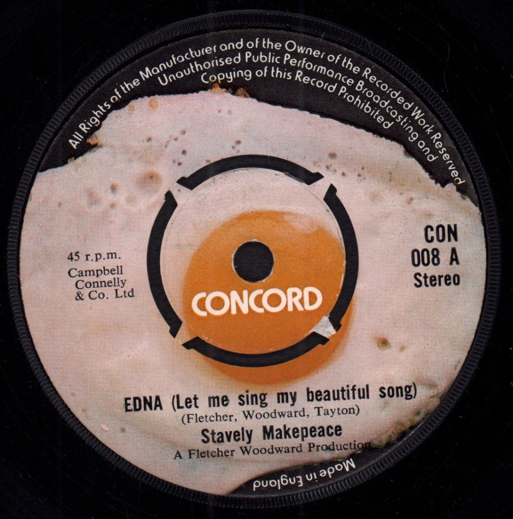 Stavely Makepeace - Edna - 7 Inch