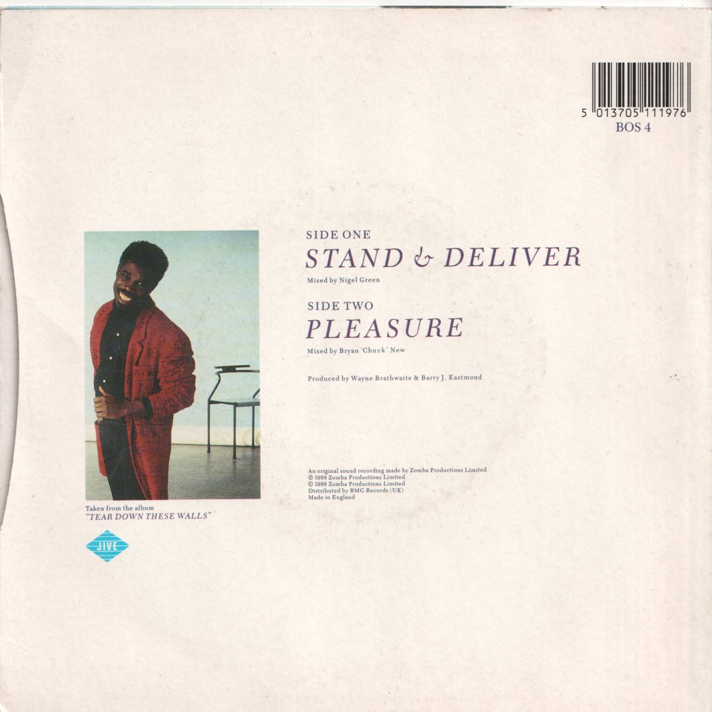 Billy Ocean - Stand And Deliver - 7 Inch
