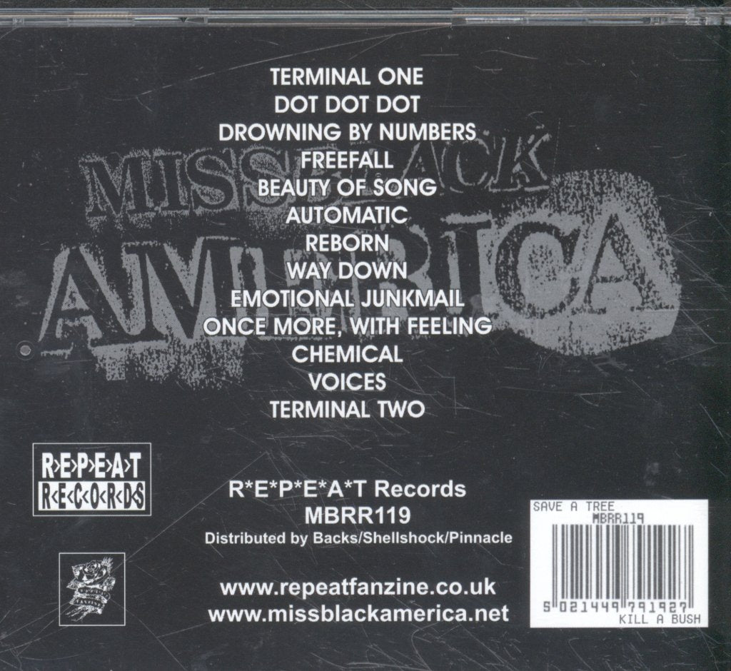 Miss Black America - Terminal - Cd