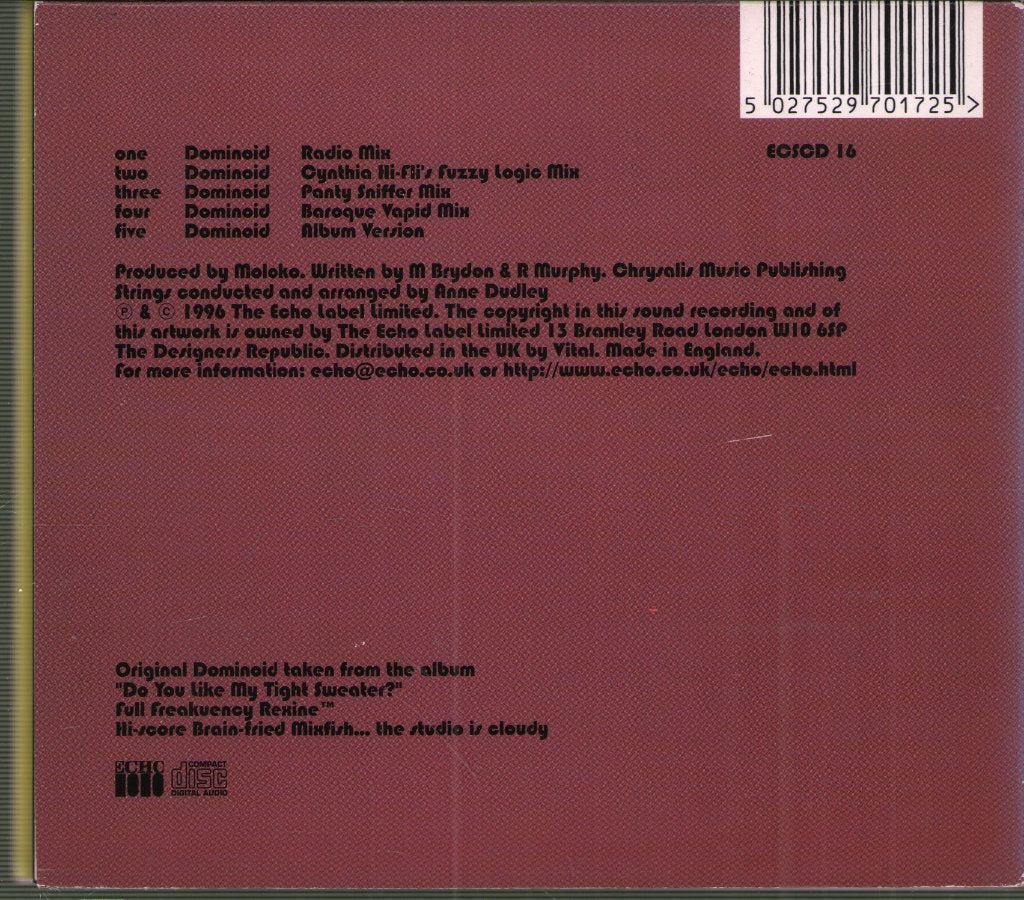 Moloko - Dominoid - Cd