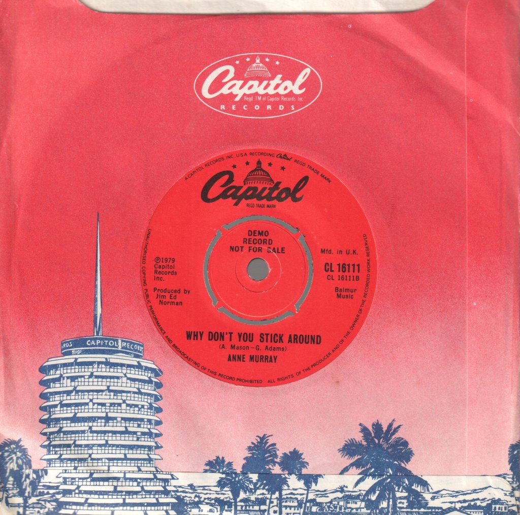 Anne Murray - Broken Hearted Me - 7 Inch