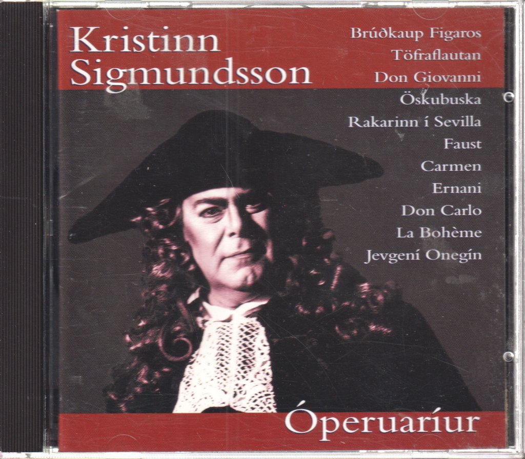 Kristinn Sigmundsson - Óperaríur - Cd