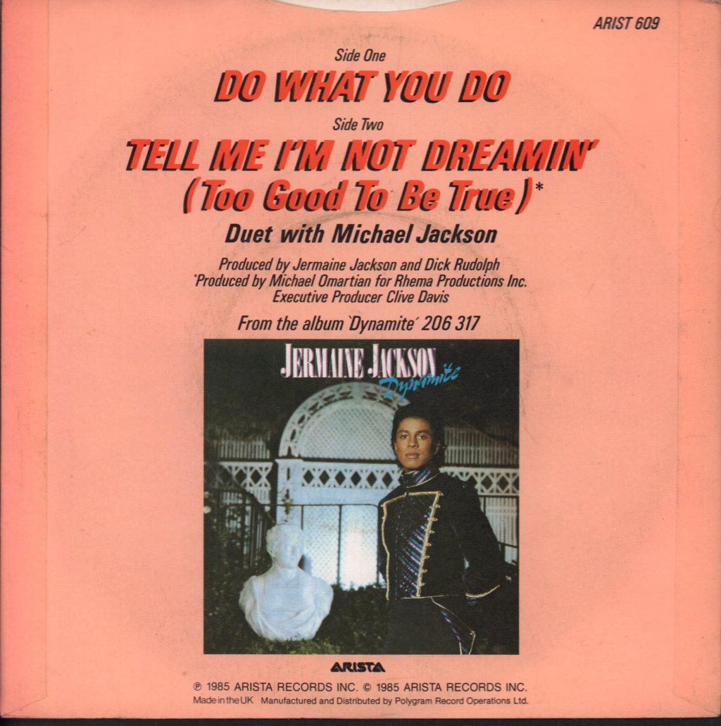Jermaine Jackson - Do What You Do - 7 Inch