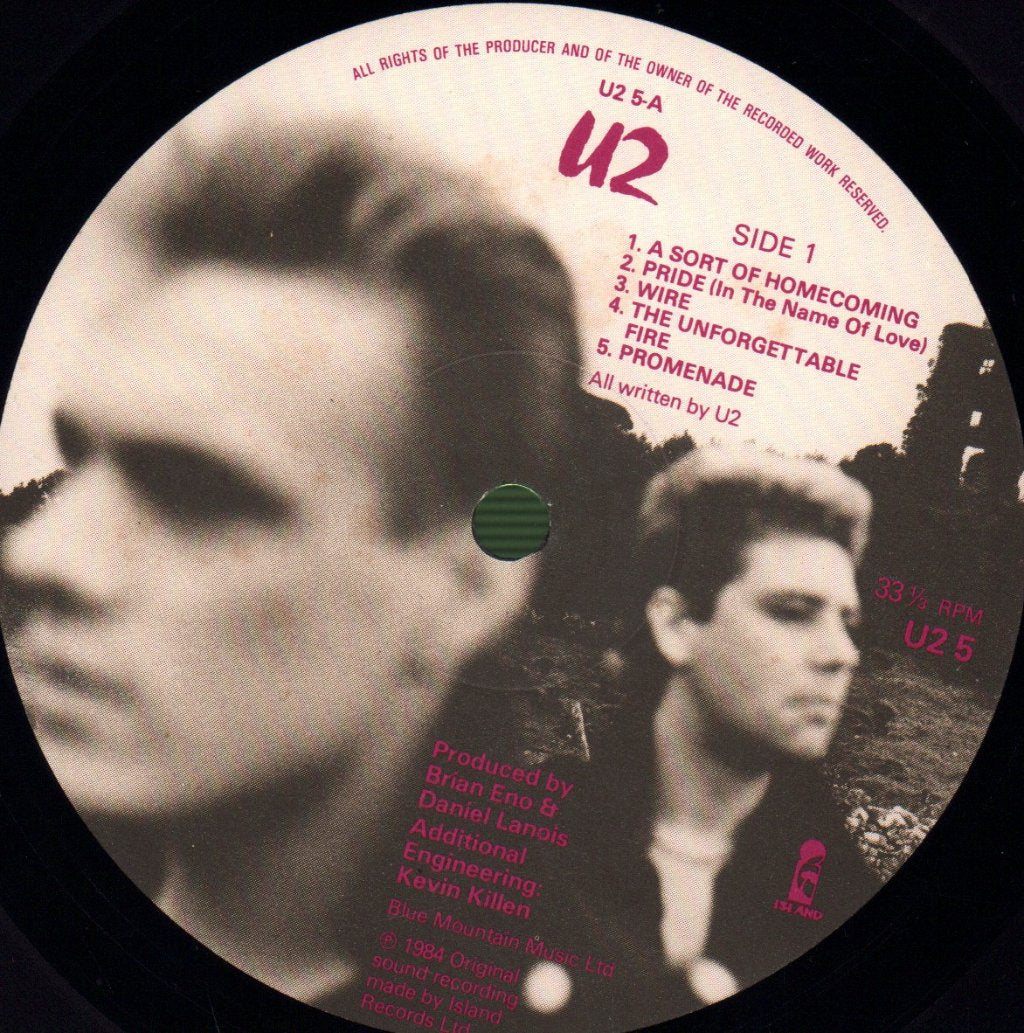 U2 - Unforgettable Fire - Lp