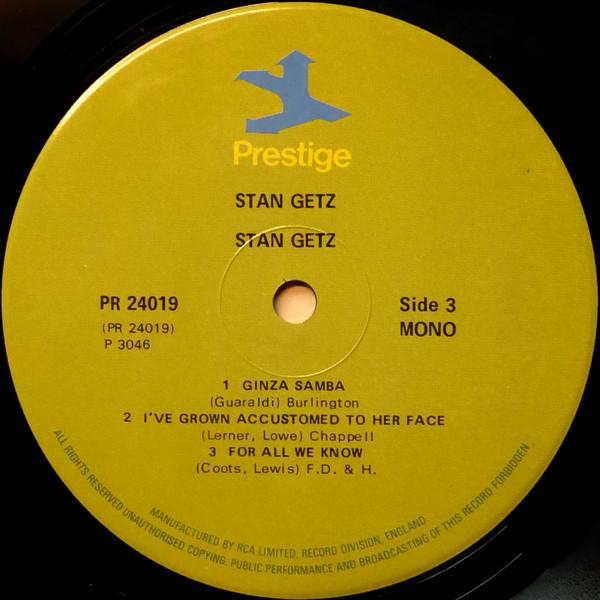Stan Getz - Stan Getz - Double Lp