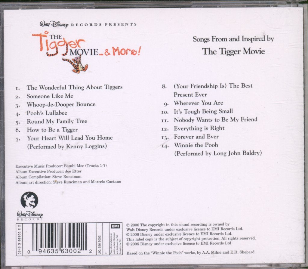 Various Artists - Walt Disney Records Presents The Tigger Movie... & More! - Cd