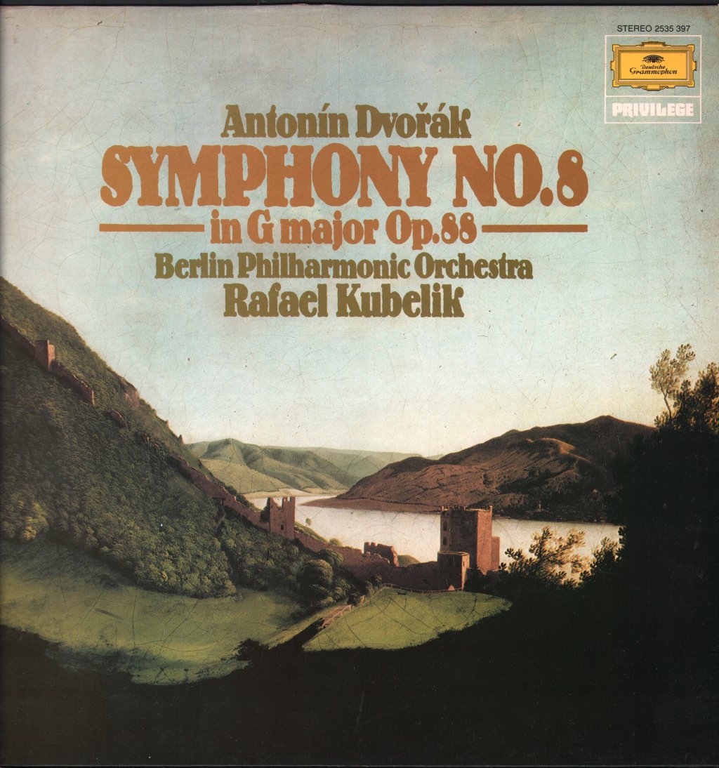 Rafael Kubelik / Berlin Philharmonic Orchestra - Dvorak - Symphony No. 8 in G Major Op.88 - Lp