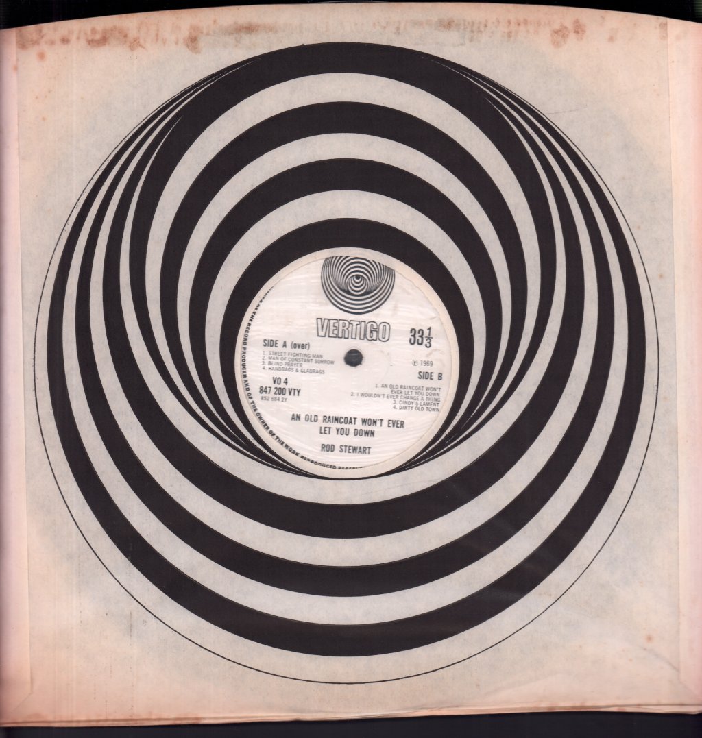 Rod Stewart - An Old Raincoat Won't Ever Let You Down - Lp