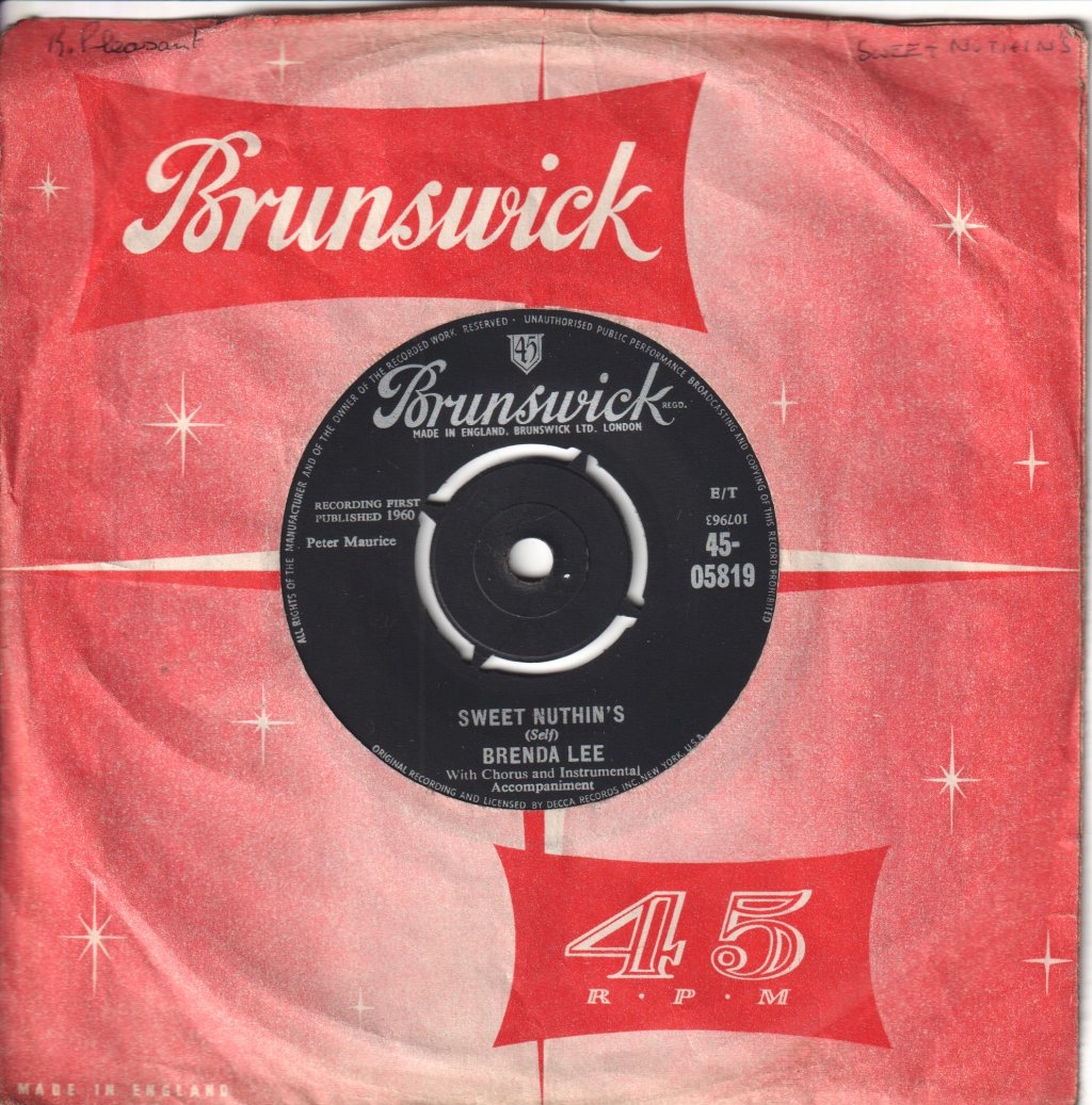 Brenda Lee - Sweet Nuthin's - 7 Inch