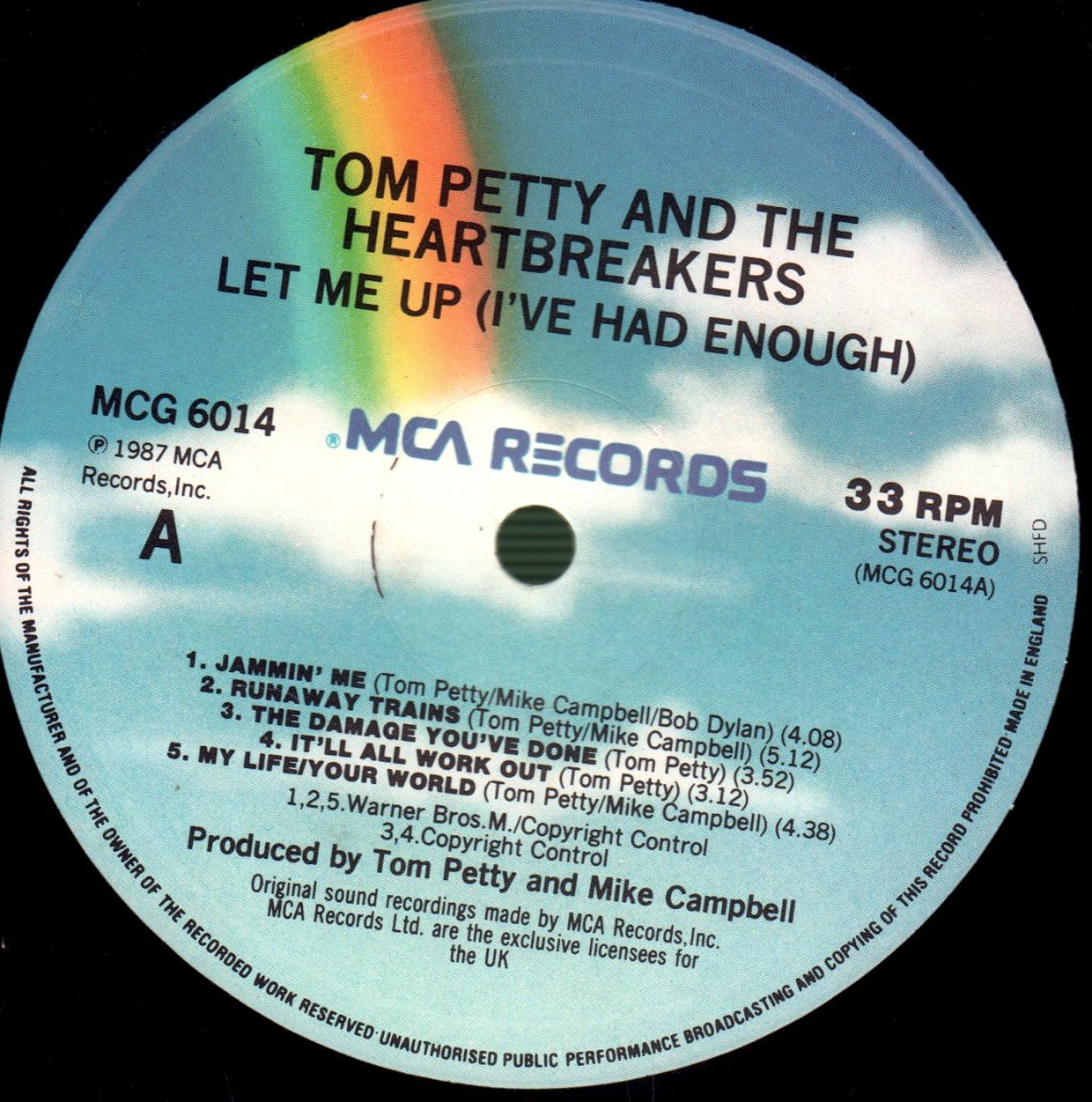 Tom Petty And The Heartbreakers - Let Me Up - Lp