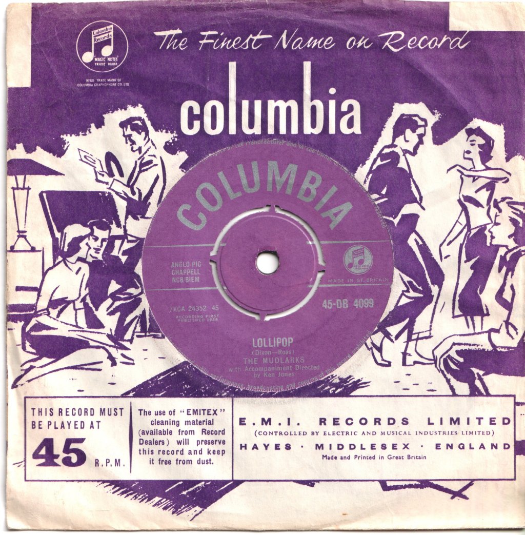 Mudlarks - Lollipop - 7 Inch