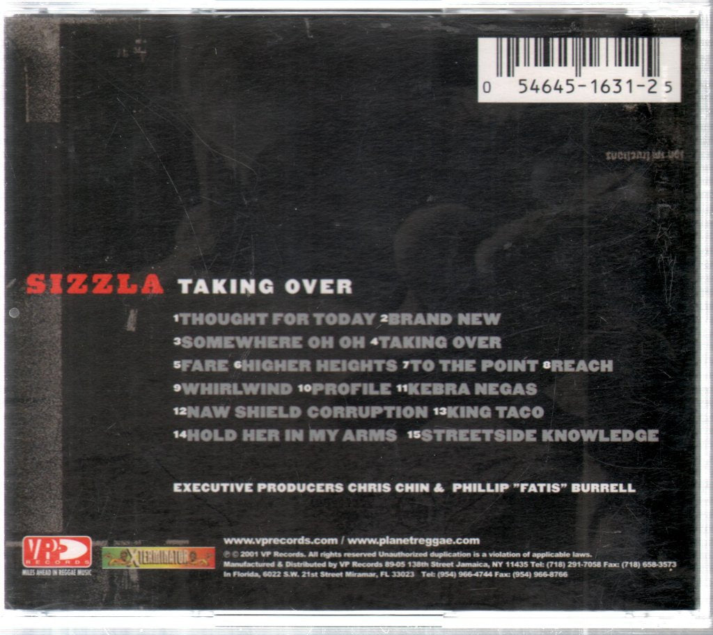 Sizzla - Taking Over - Cd