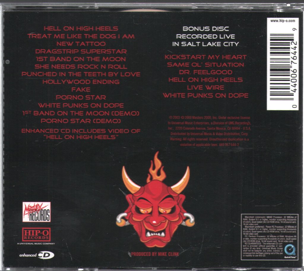 Mötley Crüe - New Tattoo - Cd