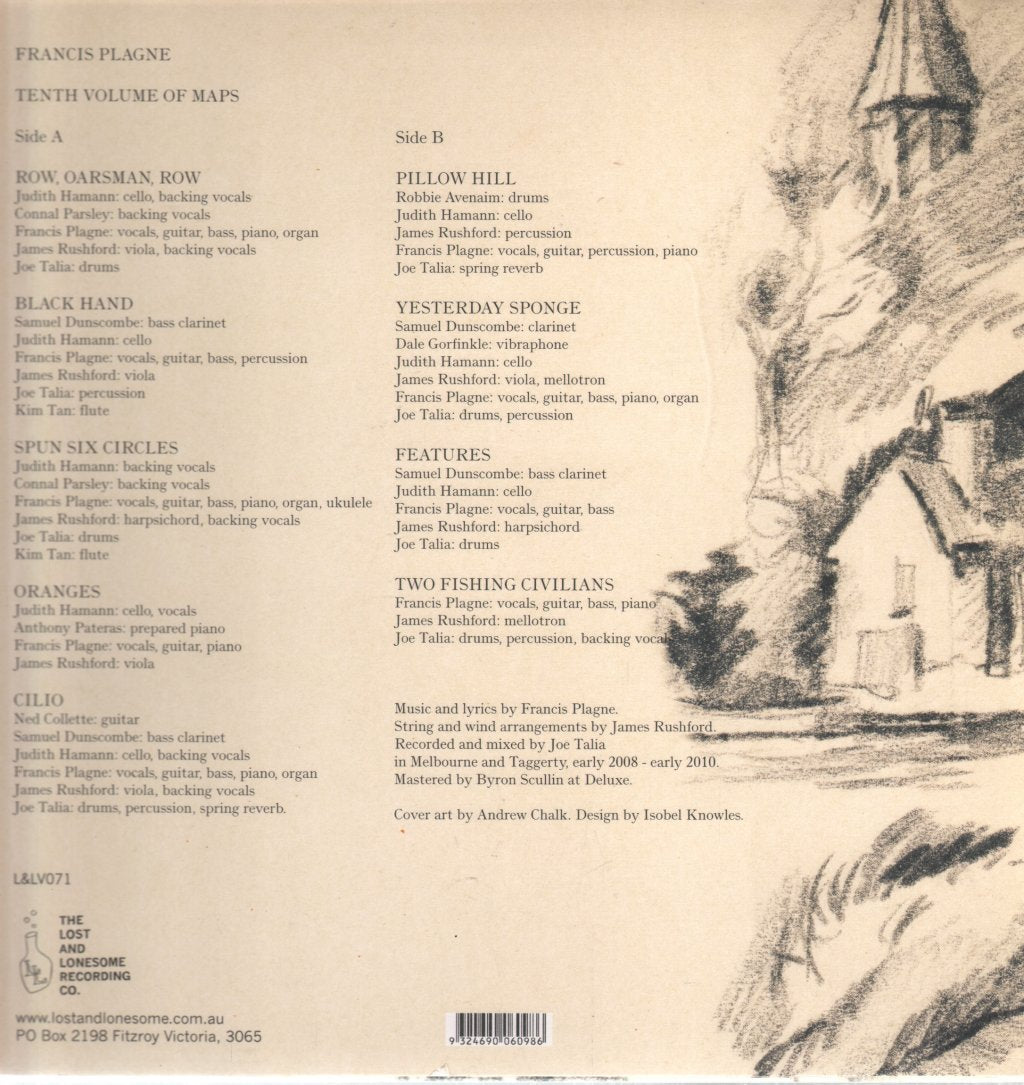 Francis Plagne - Tenth Volume Of Maps - Lp
