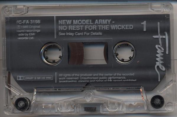 New Model Army - No Rest For The Wicked - Cassette