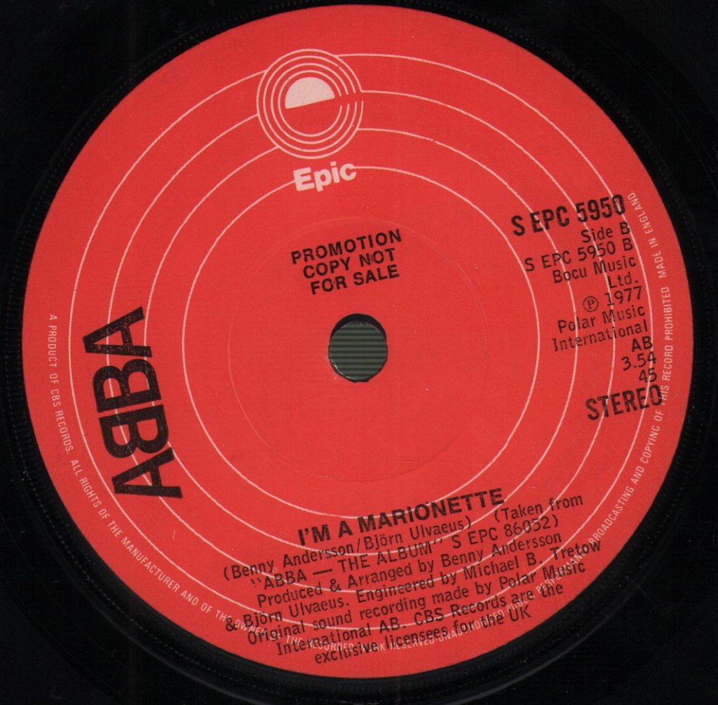 ABBA - Take A Chance On Me - 7 Inch