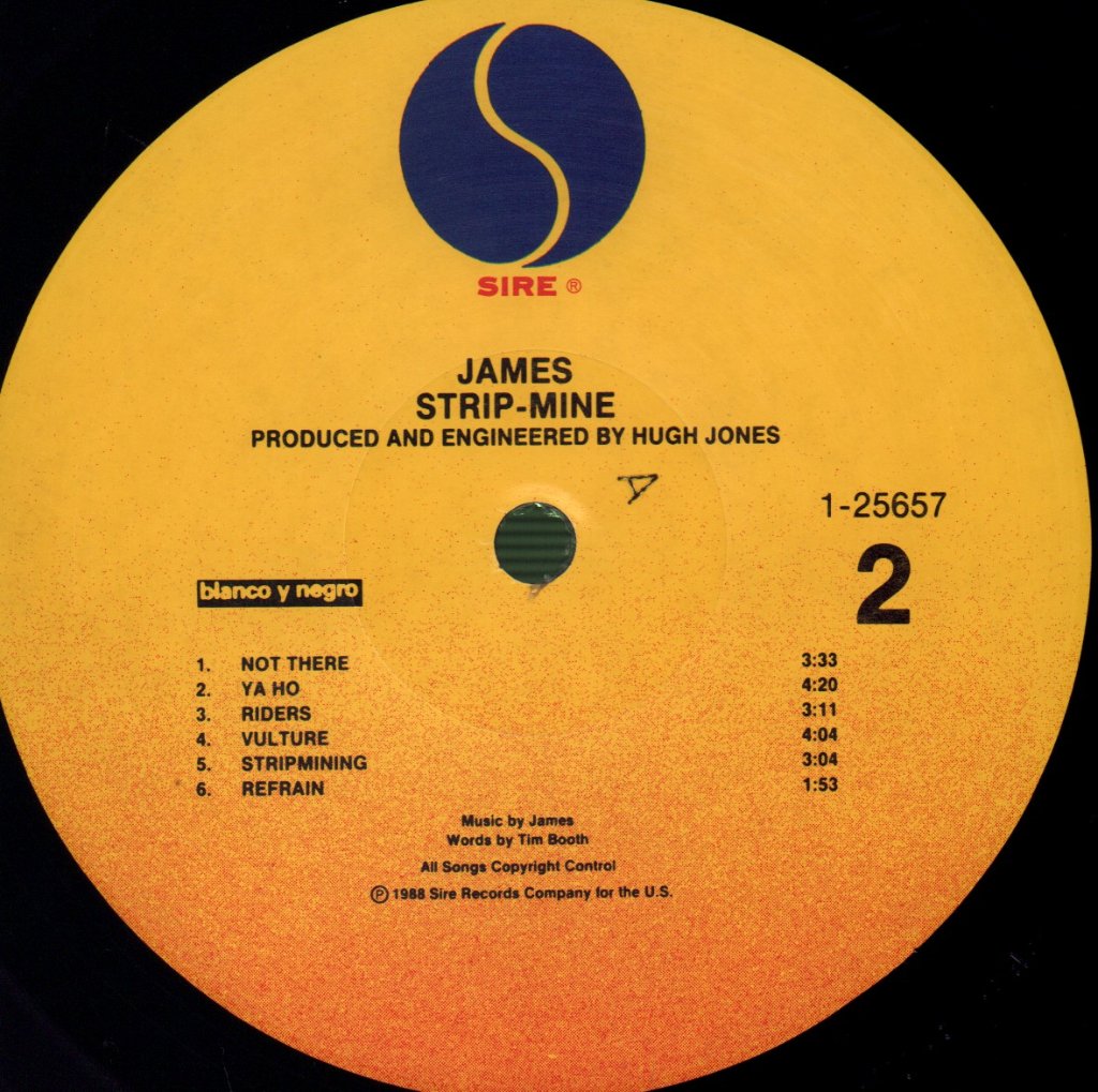 James - Strip-mine - Lp