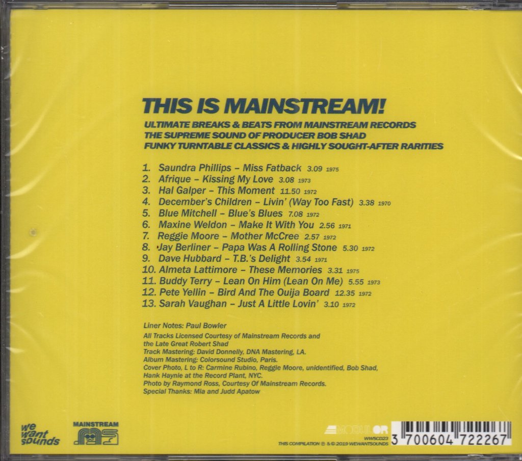 Various Artists - This Is Mainstream - Cd