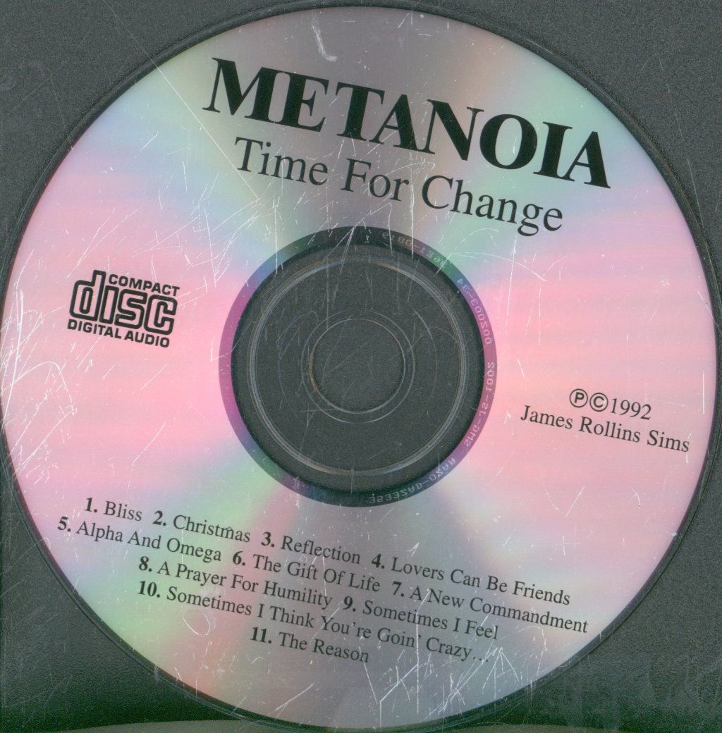 Jim Sims - Metanoia Time For Change - Cd