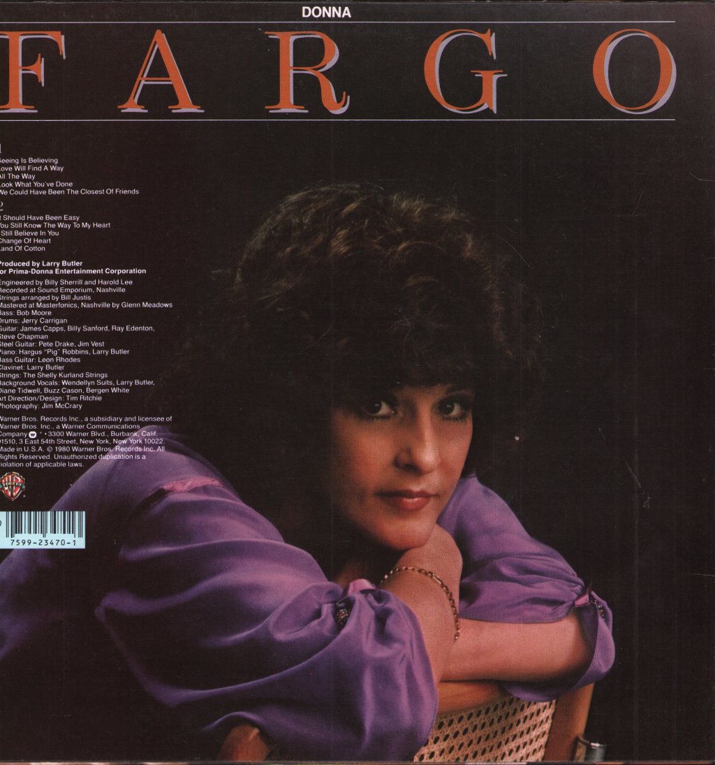 Donna Fargo - Fargo - Lp