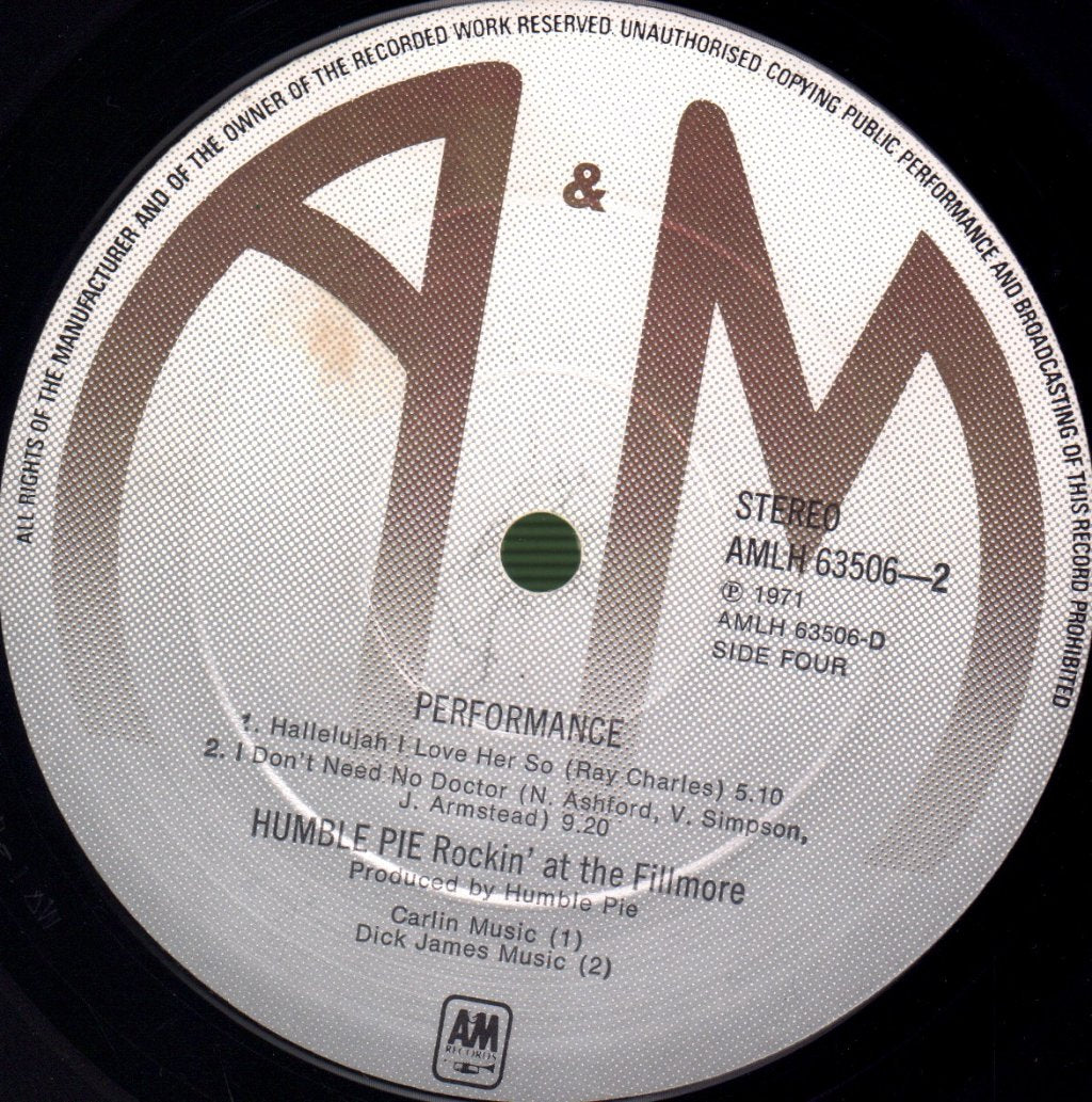 Humble Pie - Performance - Double Lp