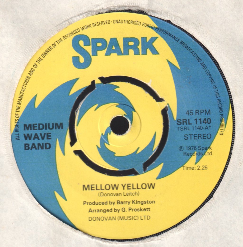Medium Wave Band - Mellow Yellow - 7 Inch