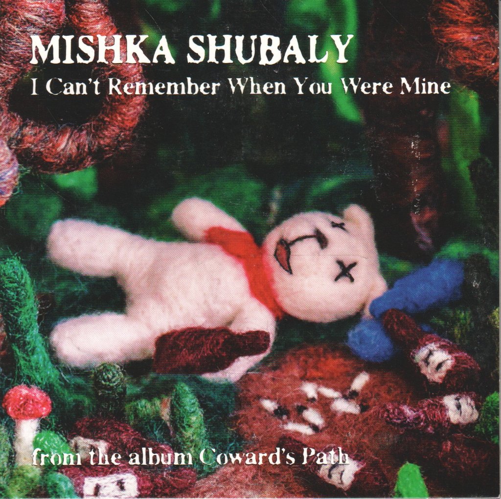 Mishka Shubaly - I Can't Remember When You Were Mine - Cd