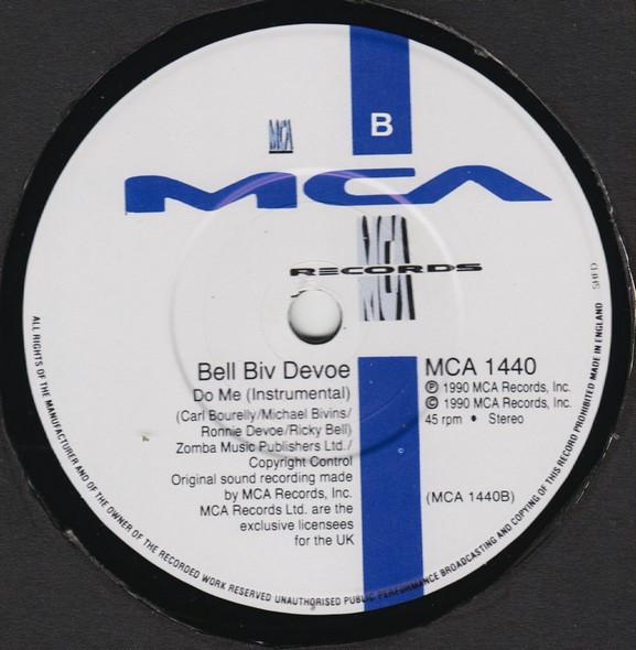 Bell Biv Devoe - Do Me! - 7 Inch