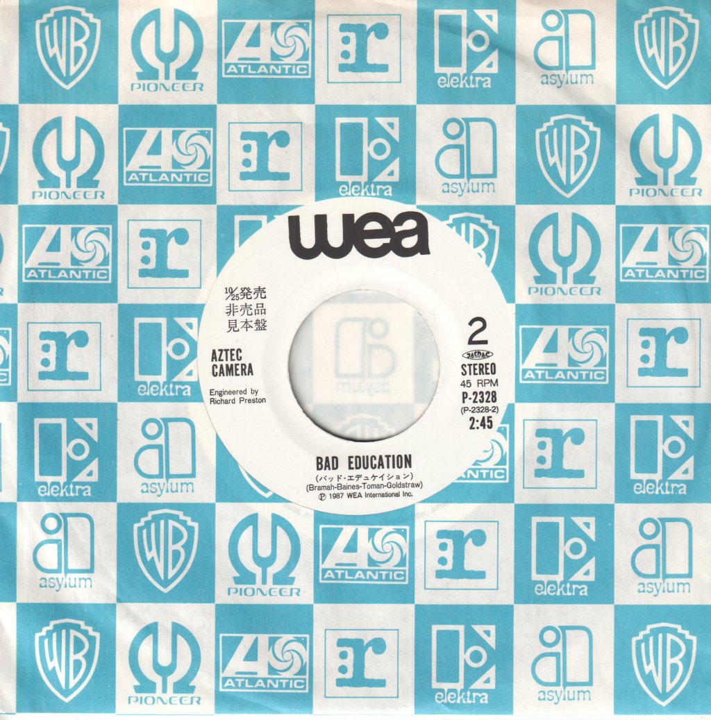 Aztec Camera - Deep And Wide And Tall - 7 Inch