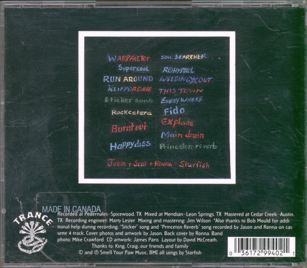 Starfish - Stellar Sonic Solutions - Cd