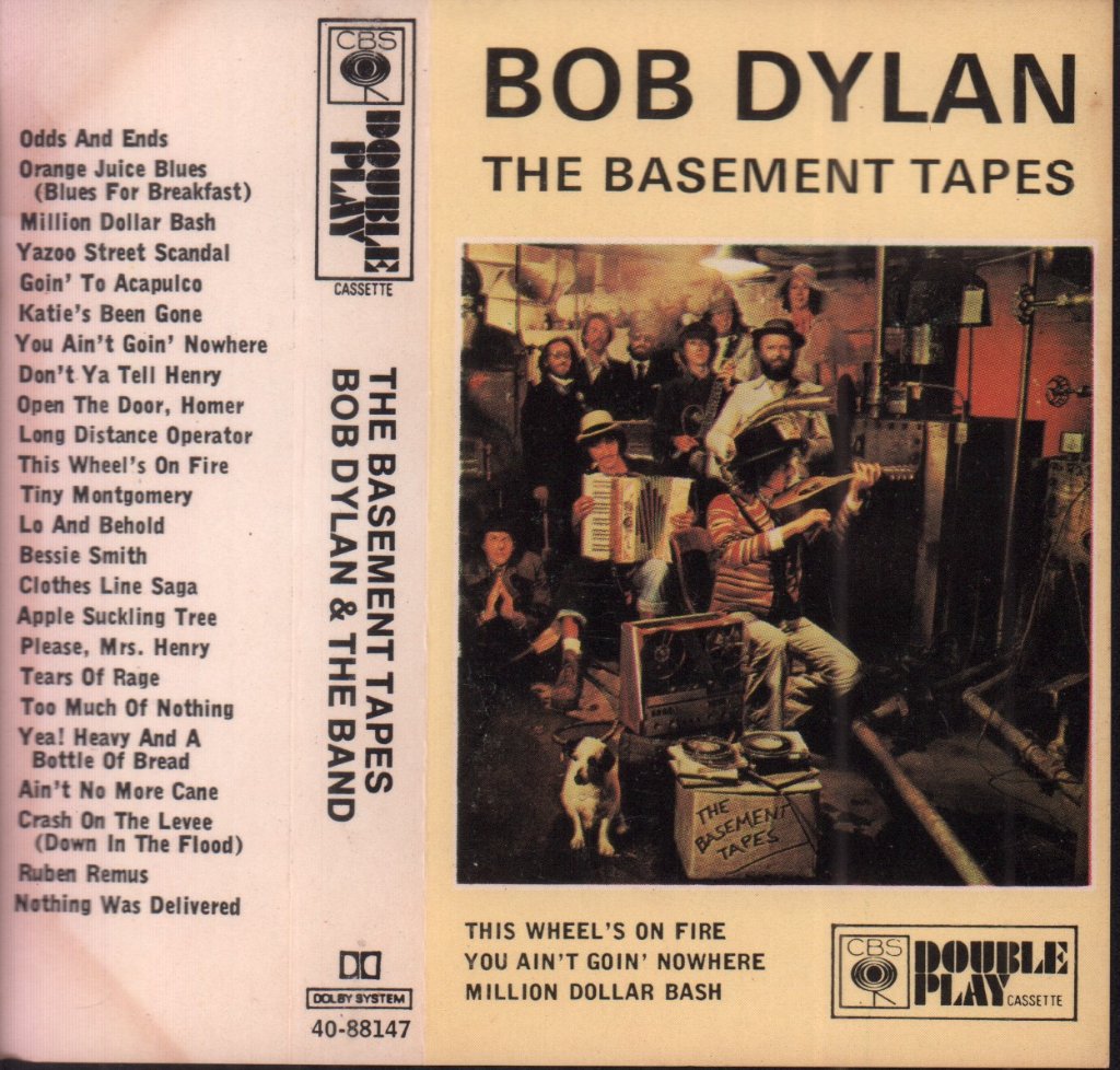Bob Dylan - Basement Tapes - Cassette