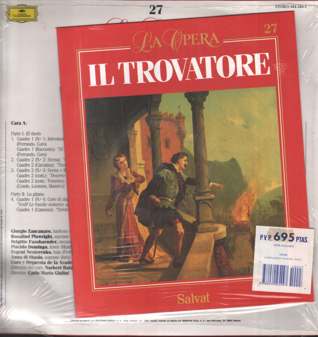 Giuseppe Verdi - Il Trovatore - Lp