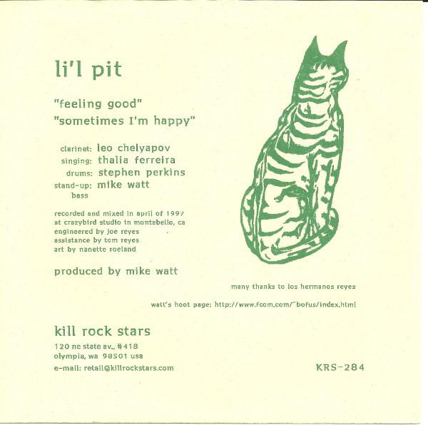 Li'l Pit - Feeling Good - 7 Inch