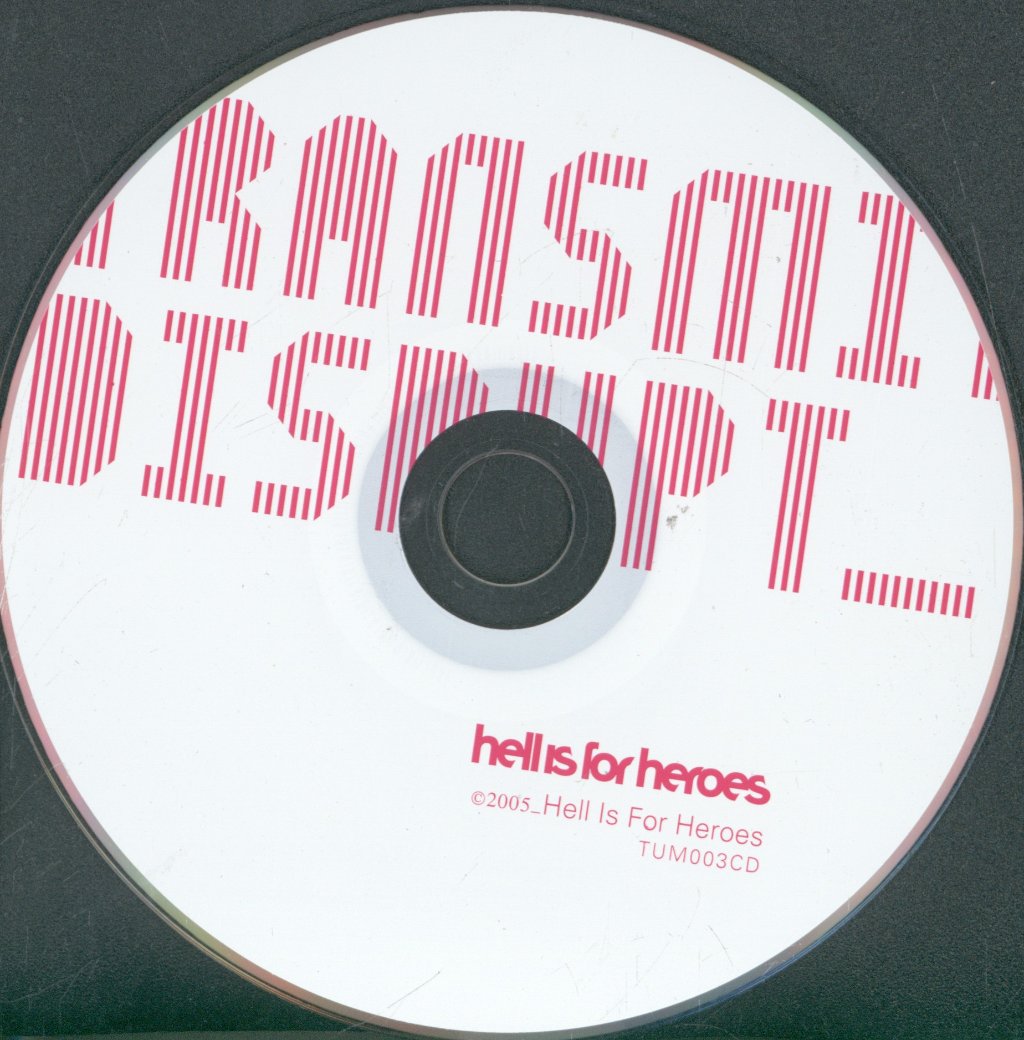 Hell Is For Heroes - Transmit Disrupt - Cd