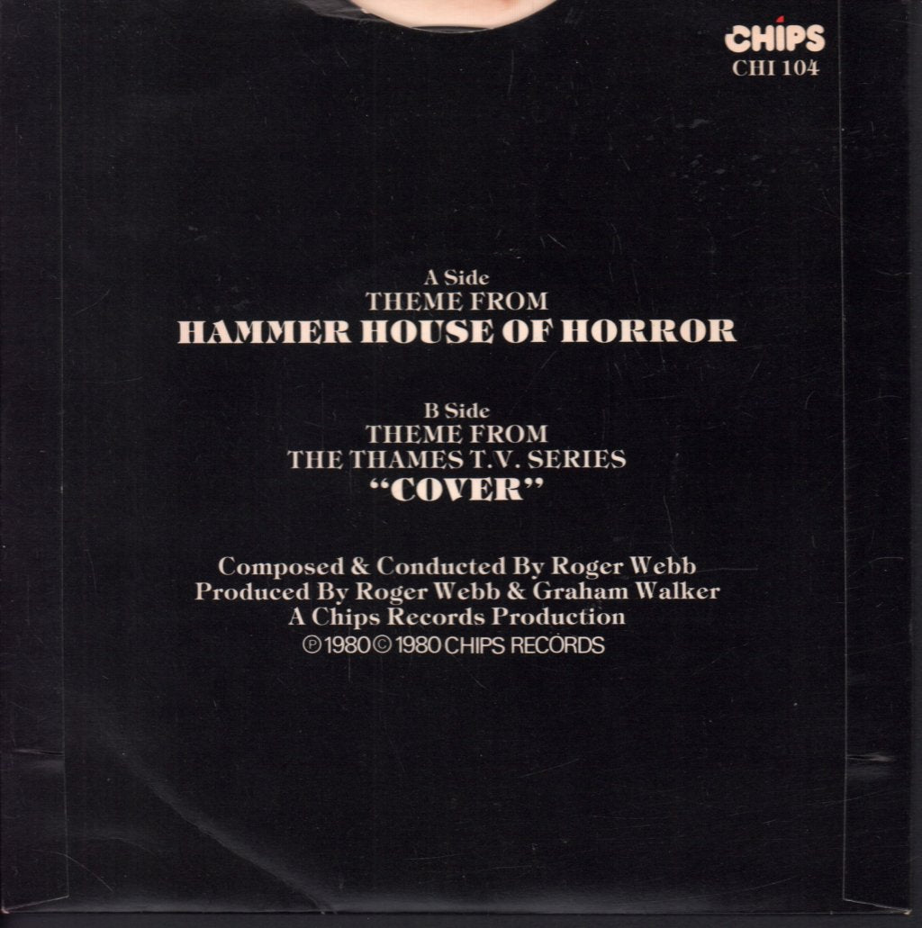 Roger Webb Orchestra - Theme From Hammer House Of Horror - 7 Inch