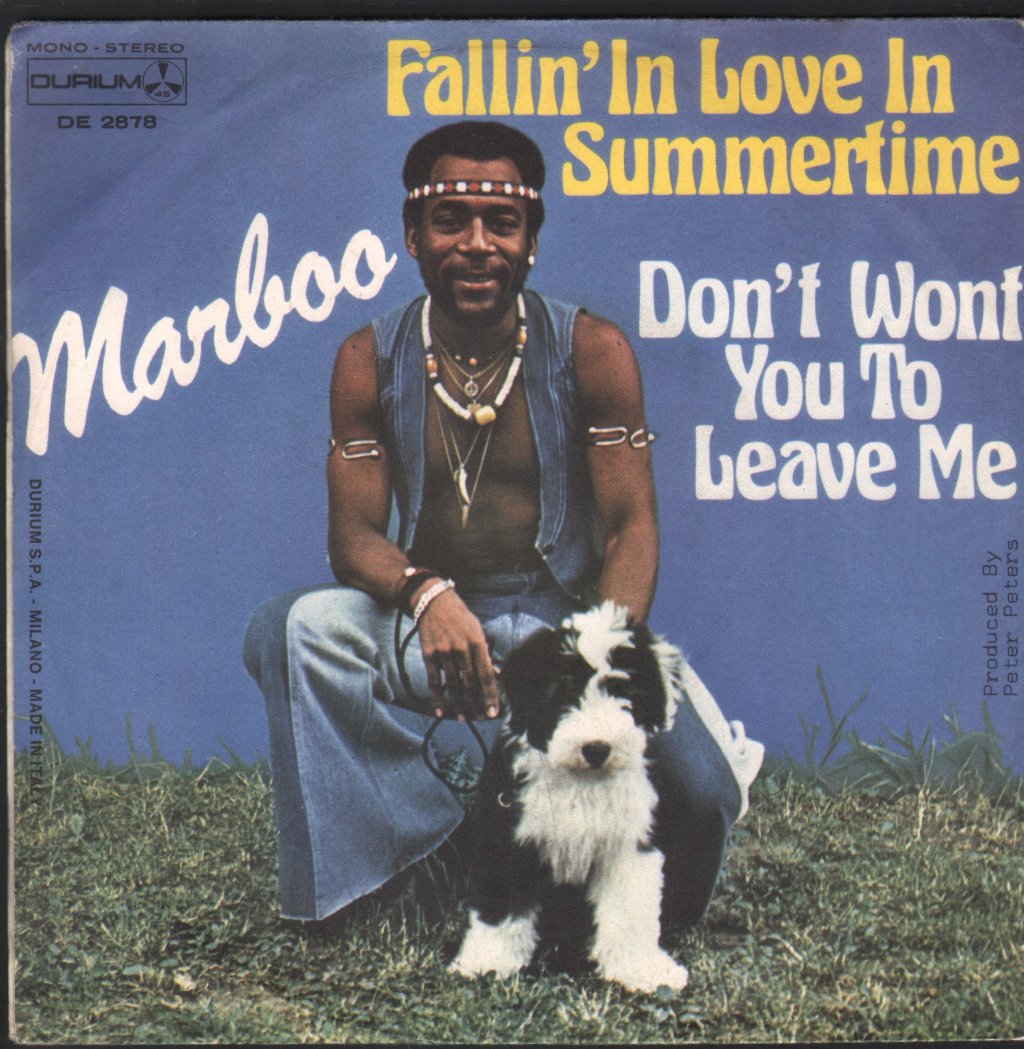 Marboo - Fallin' In Love In Summertime / Don't Wont You To Leave Me - 7 Inch