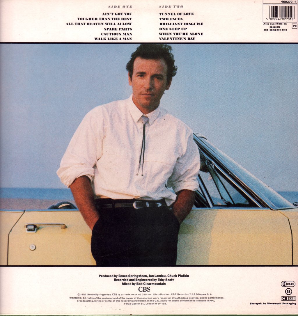 Bruce Springsteen - Tunnel Of Love - Lp