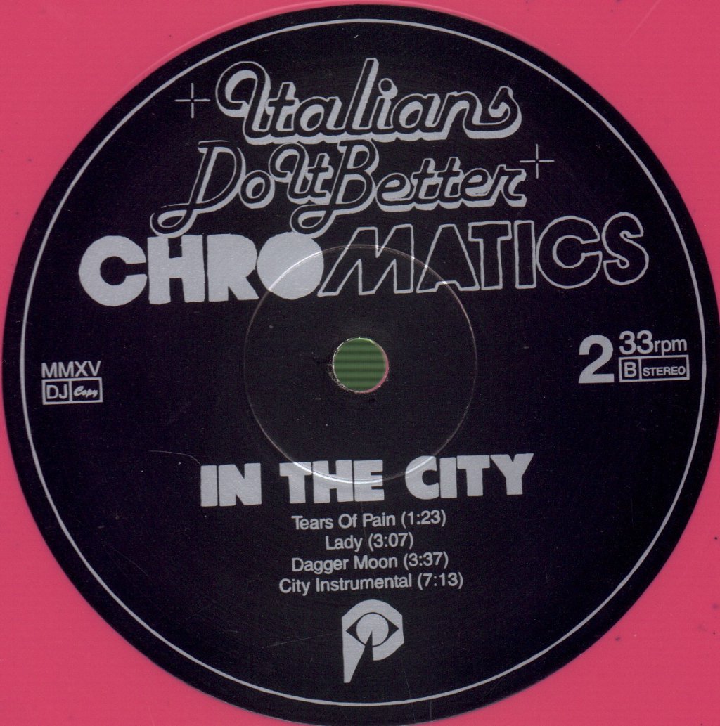 Chromatics - In The City - 12 Inch