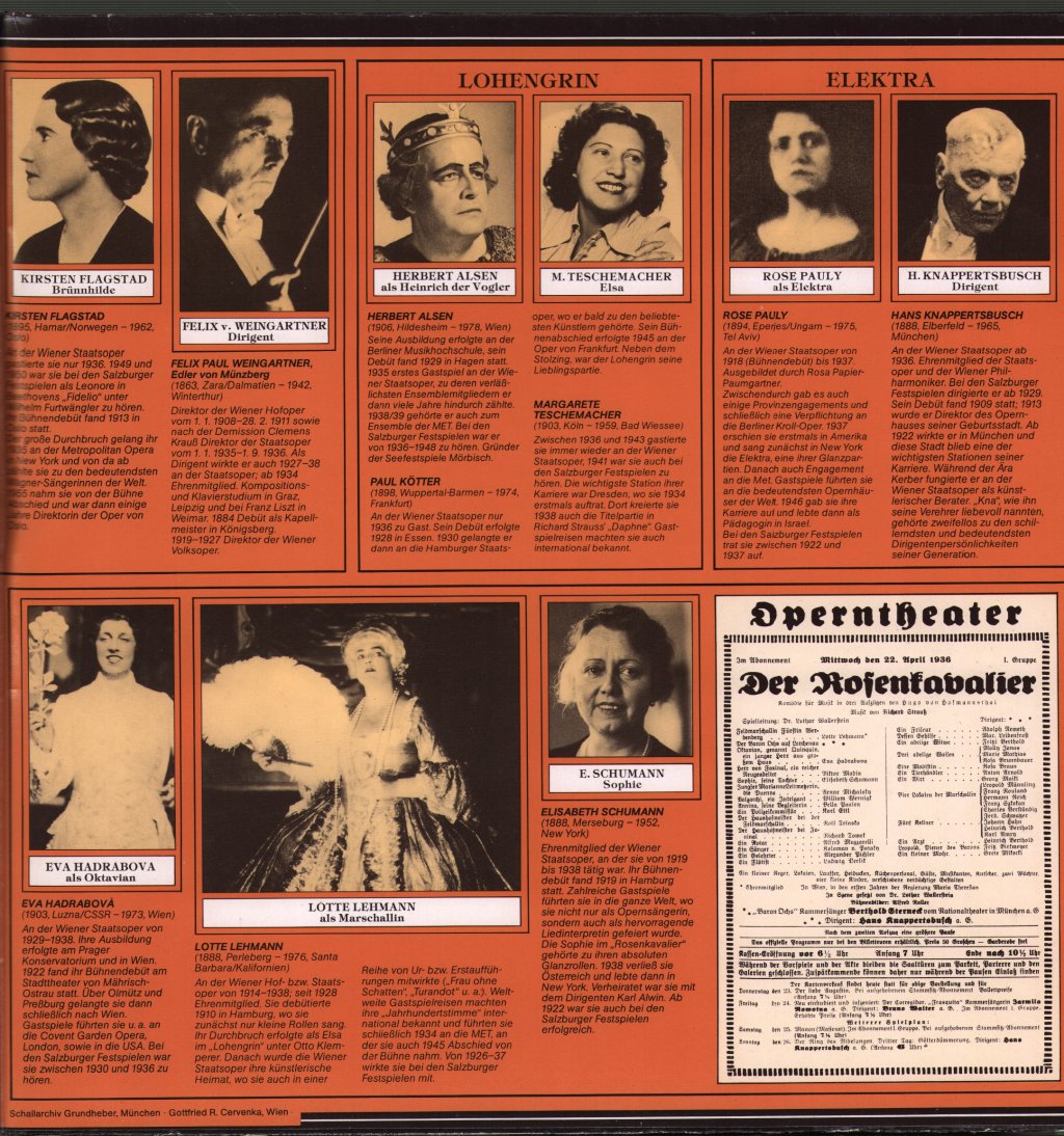 Various Artists - Wiener Staatsoper 1936 - Lp