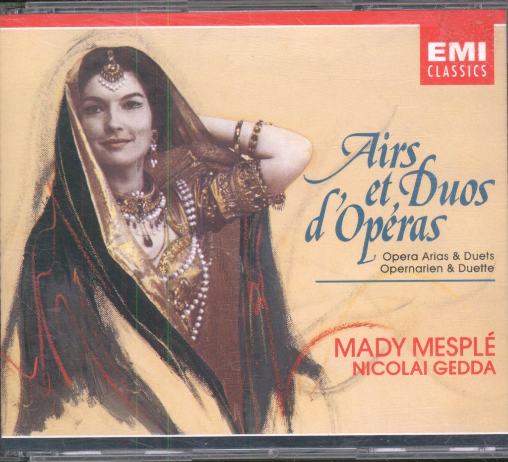Mady Mesplé, Nicolai Gedda - Airs Et Duos D'Opéras - Cd Set