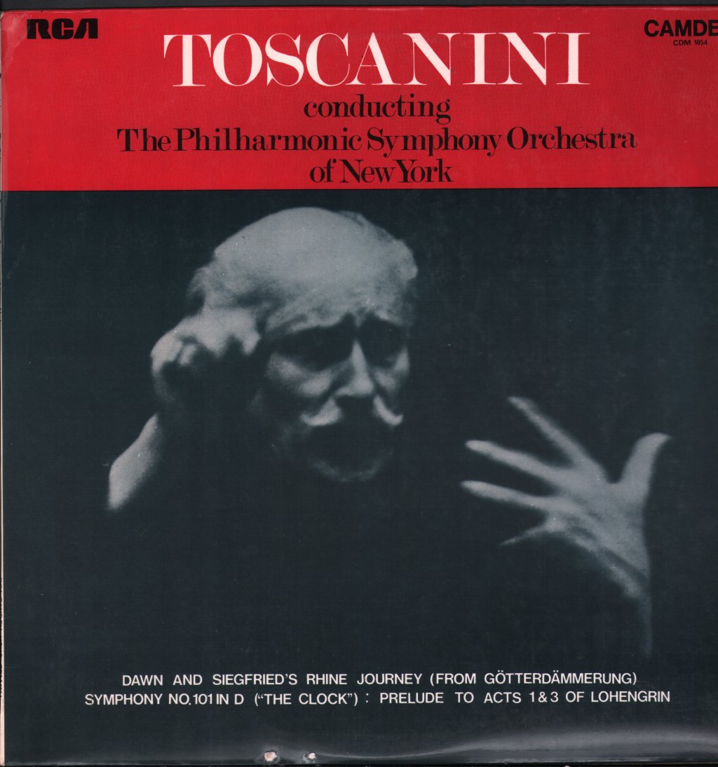 Arturo Toscanini / Philharmonic Symphony Orchestra of New York - Dawn And Siegfried's Rhine Journey (From Götterdammerung) - Lp