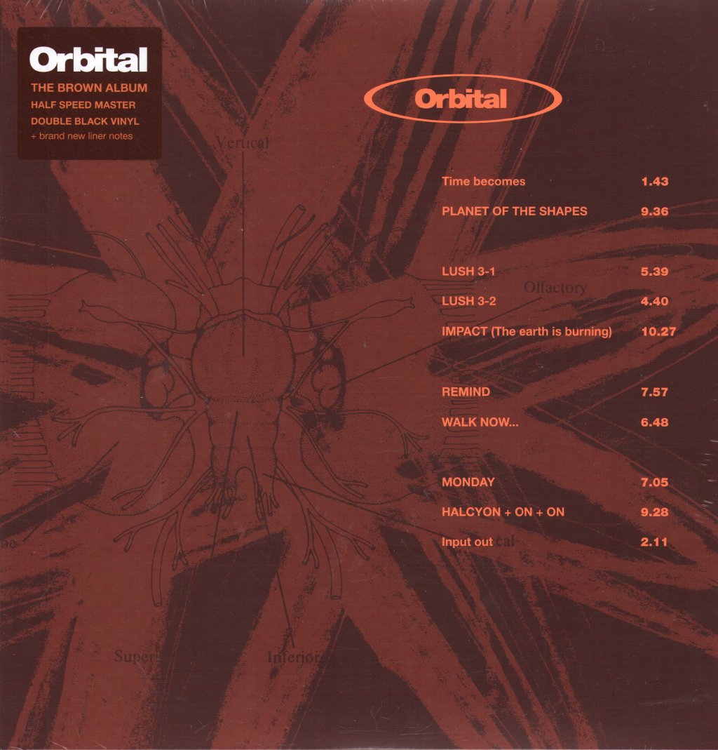 Orbital - Orbital (The Brown Album) - Double Lp