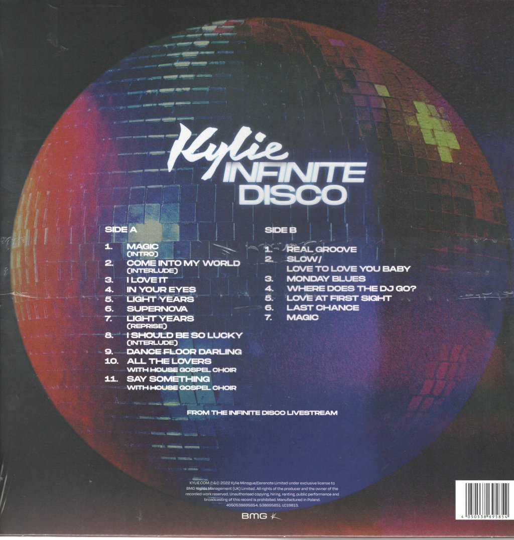 Kylie Minogue - Infinite Disco - Lp