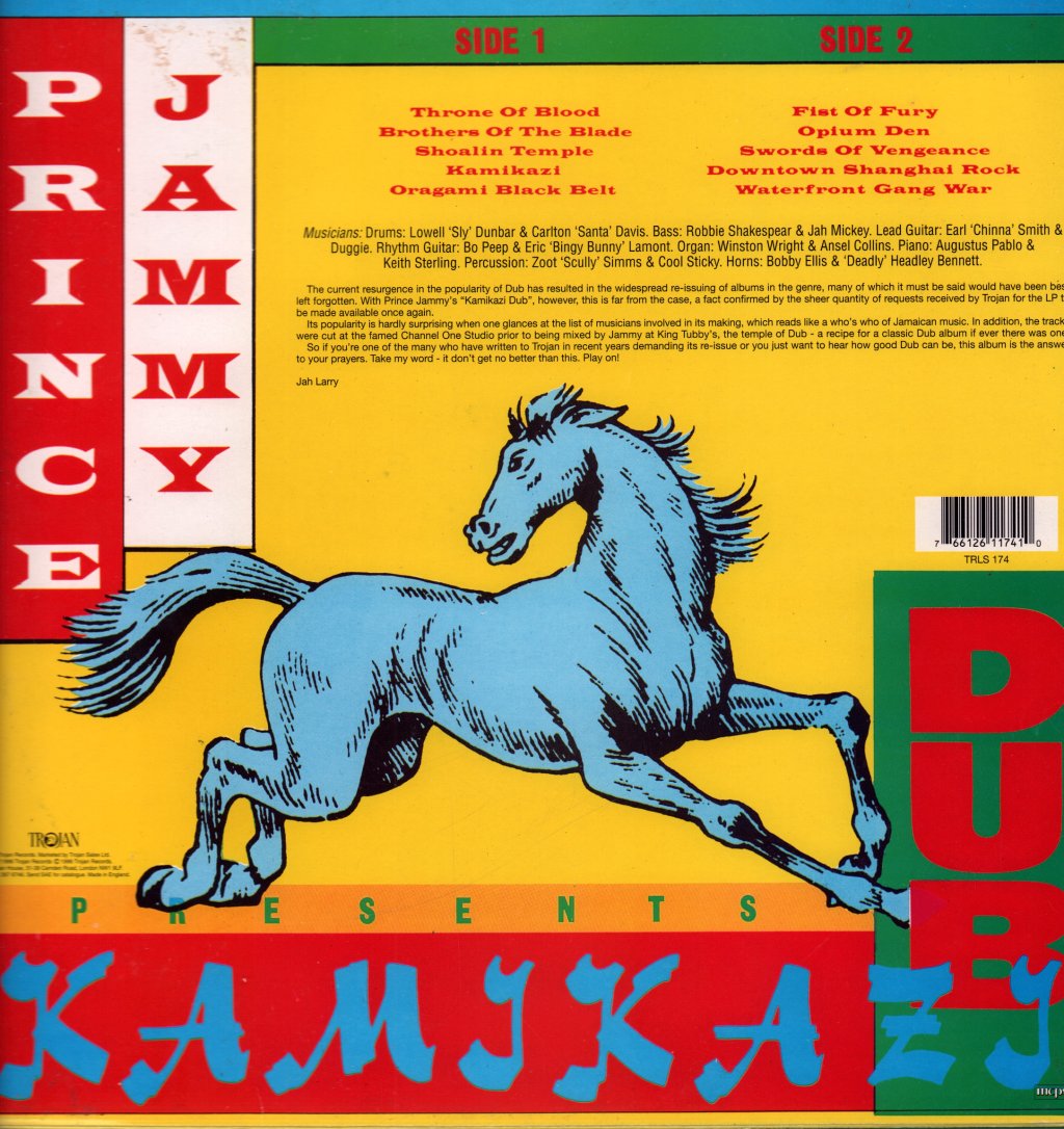 Prince Jammy - Kamikazi Dub - Lp