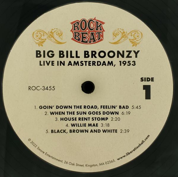 Big Bill Broonzy - Live In Amsterdam 1953 - Lp