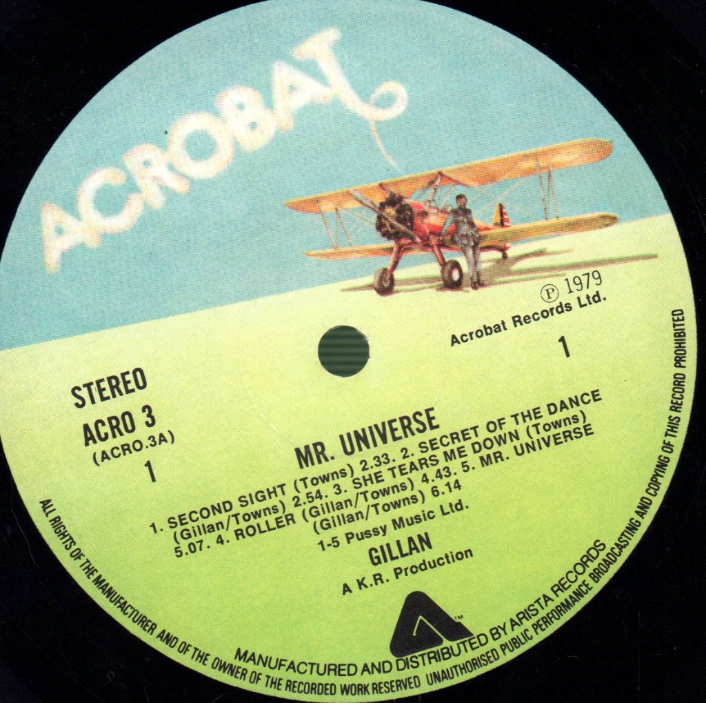 Gillan - Mr Universe - Lp
