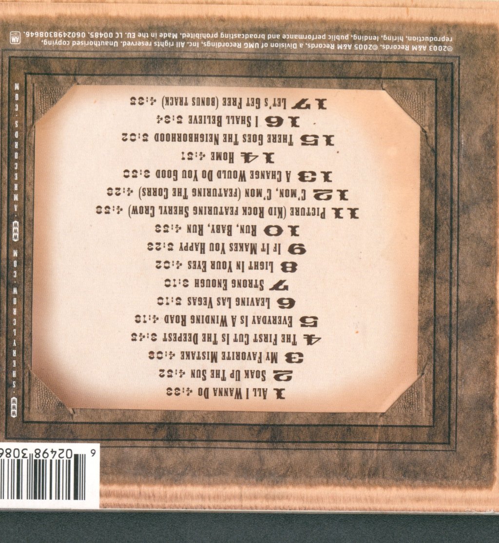 Sheryl Crow - Very Best Of Sheryl Crow - Cd
