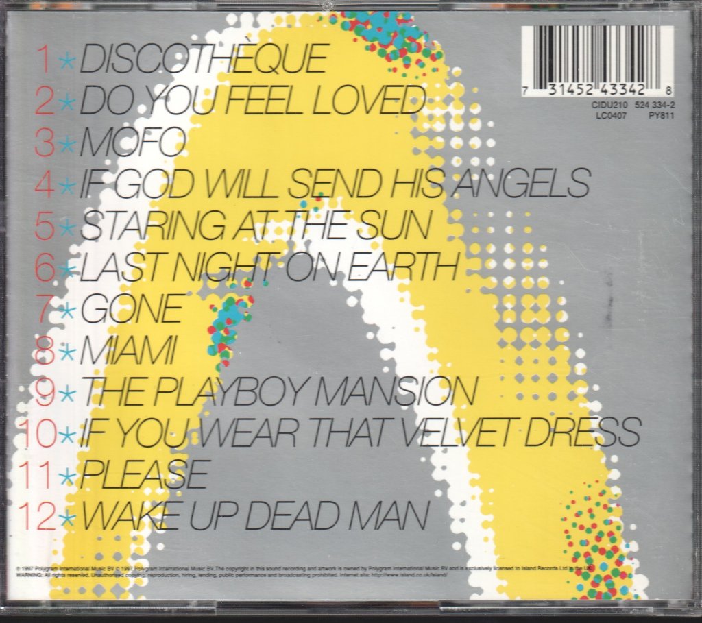 U2 - Pop - Cd