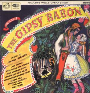 Sadlers Wells Opera Company - Gypsy Baron - Lp